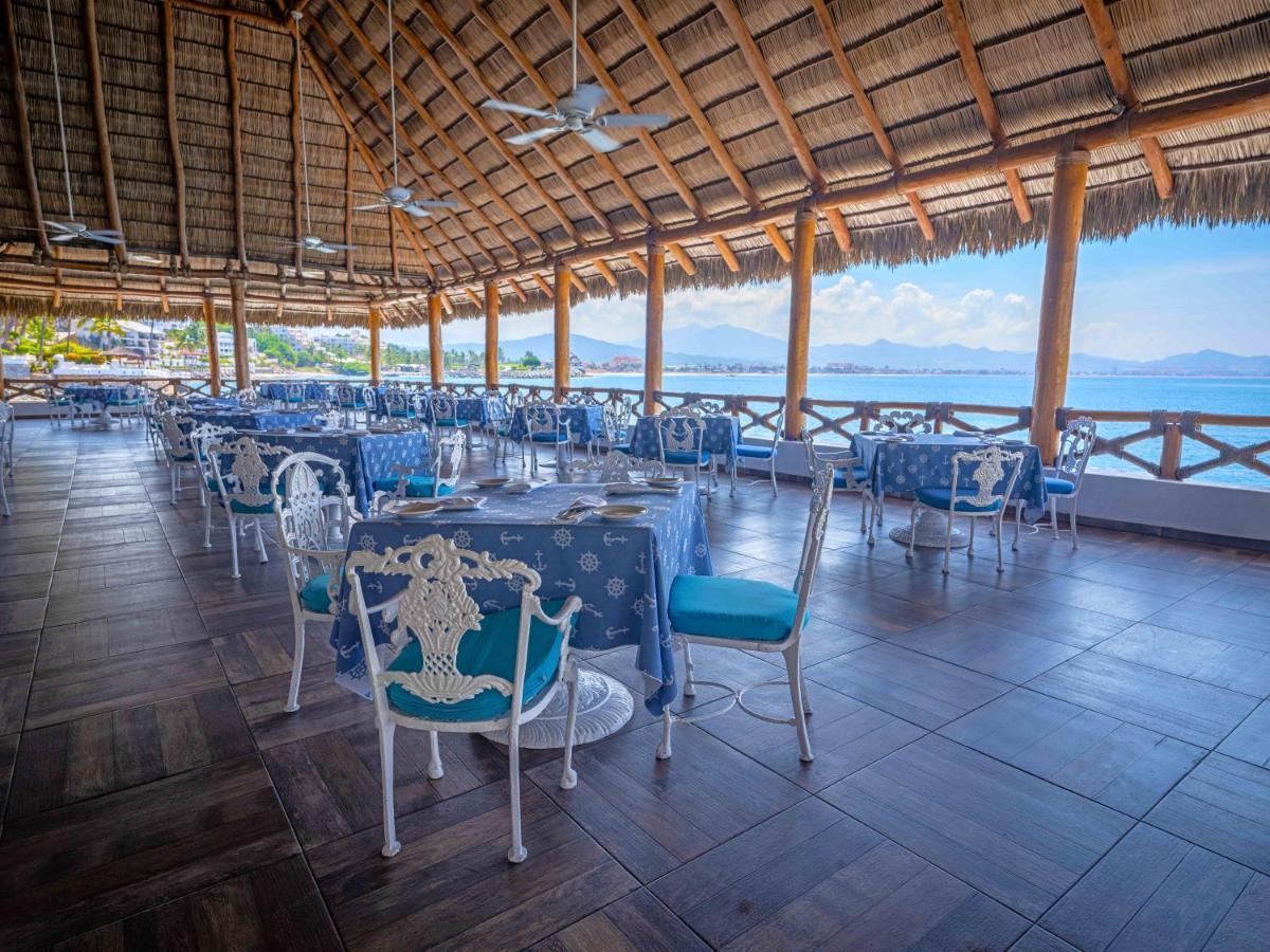 Las Hadas By Brisas Manzanillo Extérieur photo Restaurant at Hotel Casa Blanca